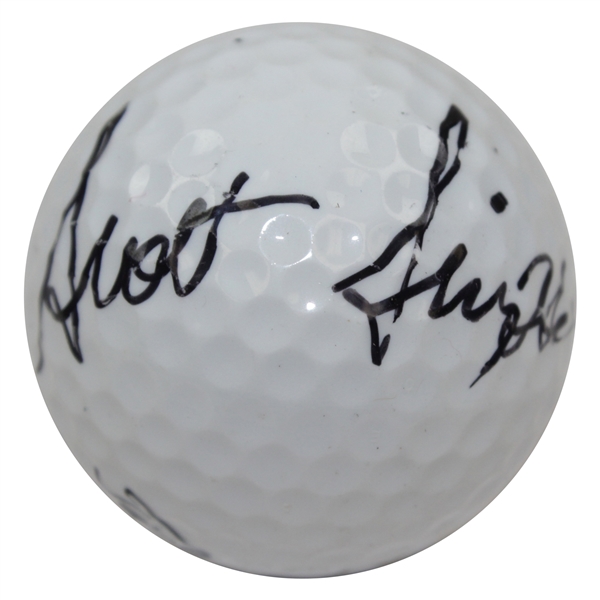 Scott Simpson Signed Titleist 1 Golf Ball JSA ALOA