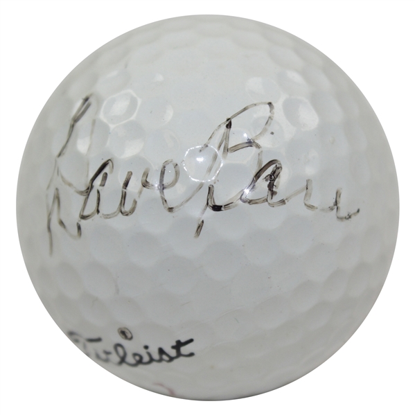 Dave Barr Signed Titleist 1 Golf Ball JSA ALOA