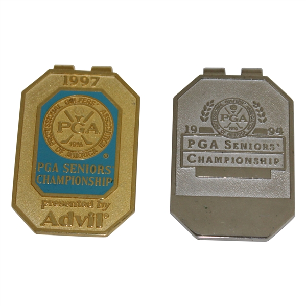 1994 & 1997 PGA Seniors' Championship Commemorative Money Clips