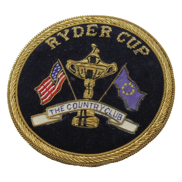 Henry Poe's 1999 Ryder Cup at The Country Club (Brookline) Bullion Crest