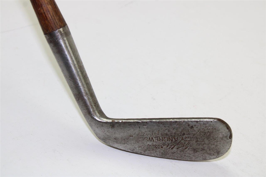 Wright & Ditson St.Andrews Mid-Iron With Shaft Stamp