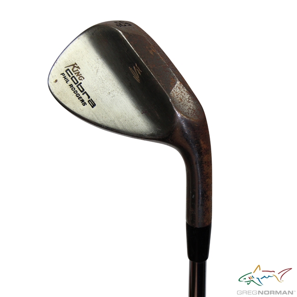 Greg Norman's Personal Used King COBRA Phil Rodgers 53 Degree Wedge