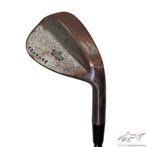 Greg Norman's Personal Used MacGregor VIP Tourney 'GN' 52 Degree Wedge
