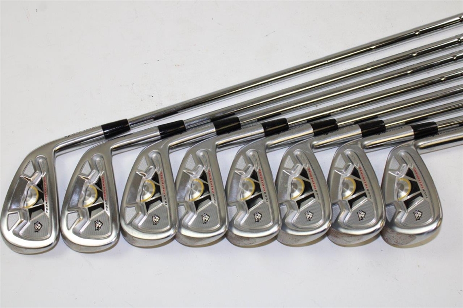 Greg Norman's Personal Used Set of TaylorMade Tour Preferred Irons 3-PW