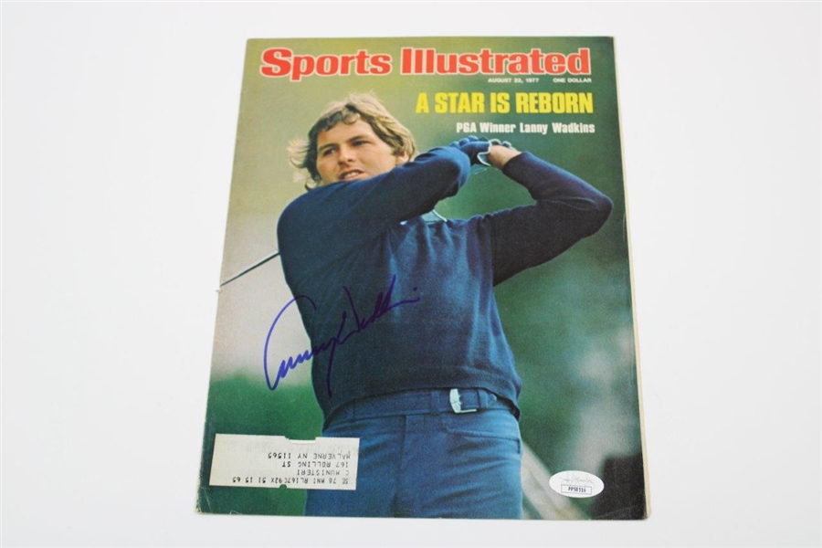 Lanny Wadkins Signed 1977 Sports Illustrated  JSA #PP58516, Johnny Miller Signed 1974 Sports Illustrated JSA #PP58220, And Jack Nicklaus Signed 1978 Sports Illustrated - Personalized JSA ALOA #PP58247