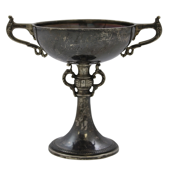 Undated Vintage W.P.G.C. Sterling Silver Scratch Trophy Cup
