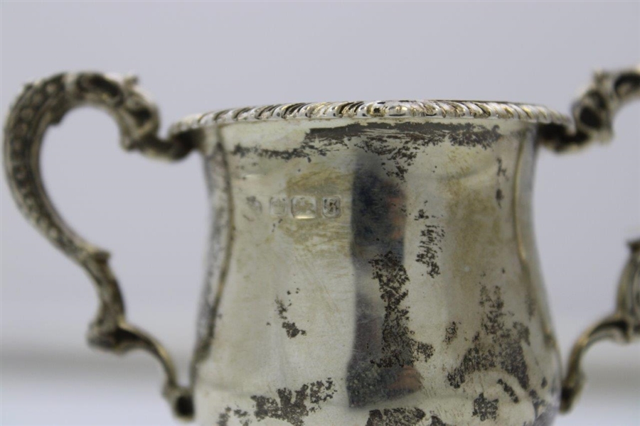 Undated Sterling Silver Cup - #81 Sticker on Base