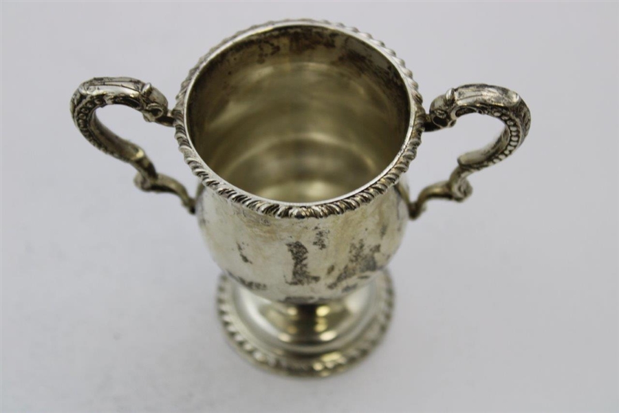 Undated Sterling Silver Cup - #81 Sticker on Base