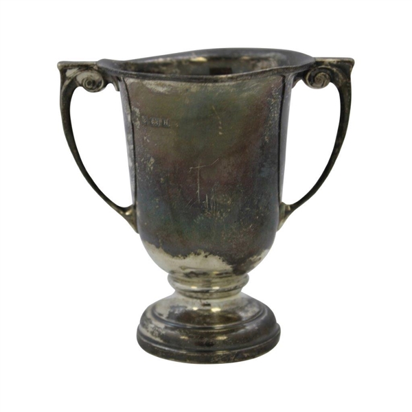 1933 Dunscar Golf Club Sterling Silver Replica Slater Challenge Trophy Cup Won by R. Shipper Bottom