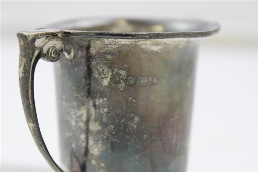 1933 Dunscar Golf Club Sterling Silver Replica Slater Challenge Trophy Cup Won by R. Shipper Bottom