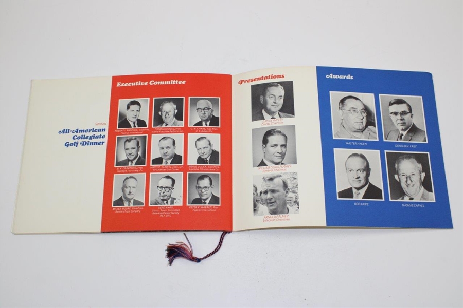 1966 All-American Collegiate Golf Dinner Official Program - August 9th - Second One