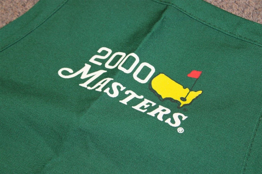 2000 Masters Tournament Green Apron - Unused