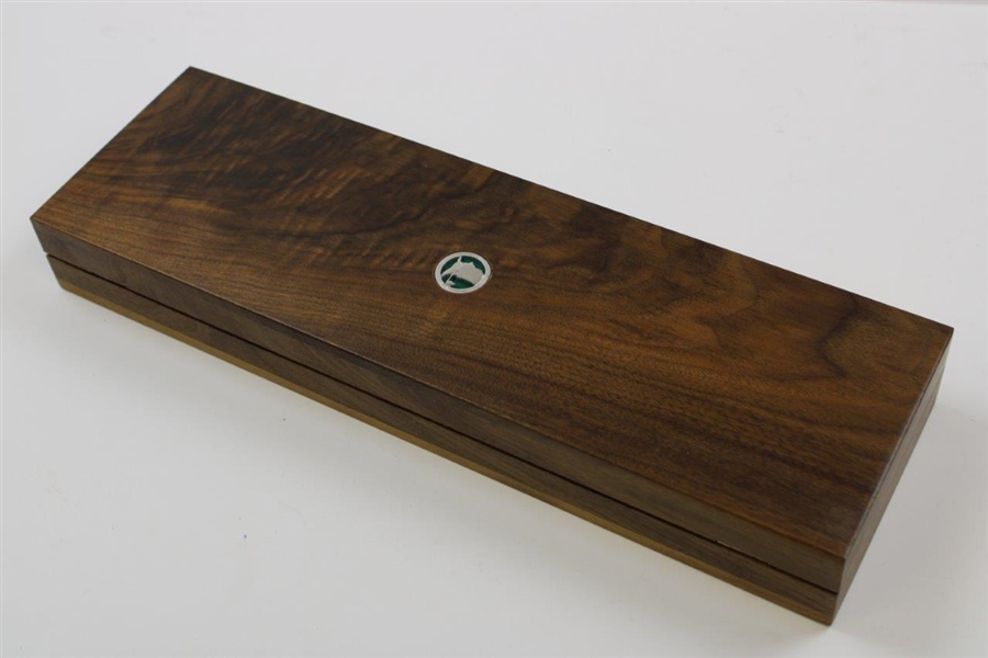 Vinny Giles' Augusta National Gerber Knife Barbeque Set in Wood Box