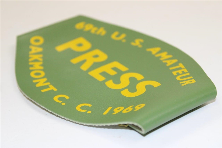 1969 US Amateur at Oakmont CC Press Armband