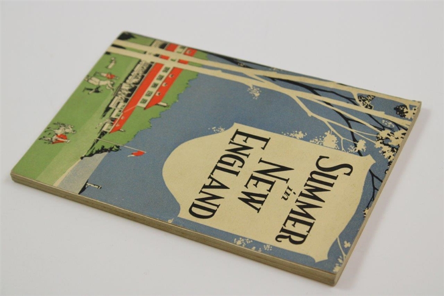1925 'Summer in New England' Advertising/Travel Booklet