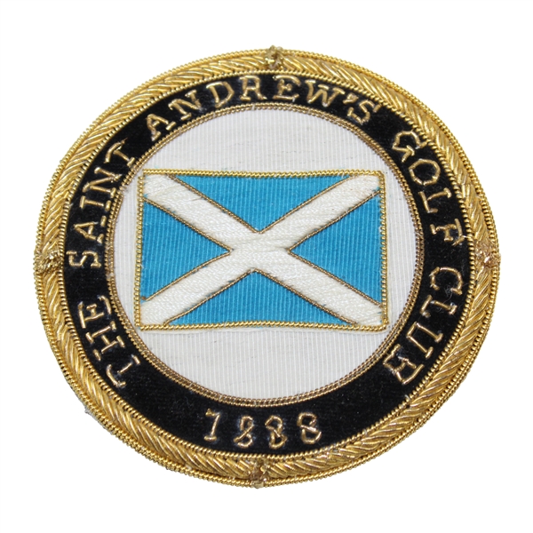 Classic The Saint Andrew's Club '1888' Bullion Crest