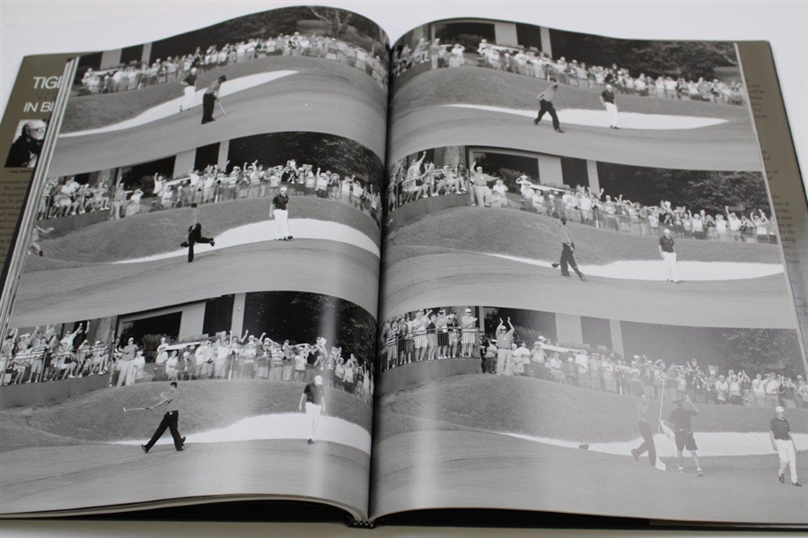 'Tiger Woods: In Black and White' 1st Ed Photography Book by Jules Alexander - Signed by Jules JSA ALOA