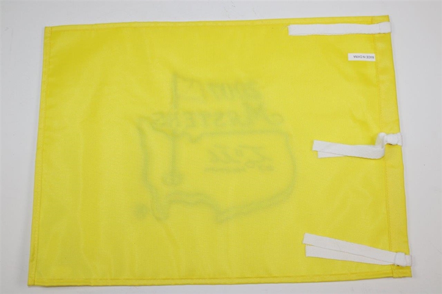 Tim Tebow Signed 2007 Masters Embroidered Flag with '07 Heisman' Inscription JSA #RR68110