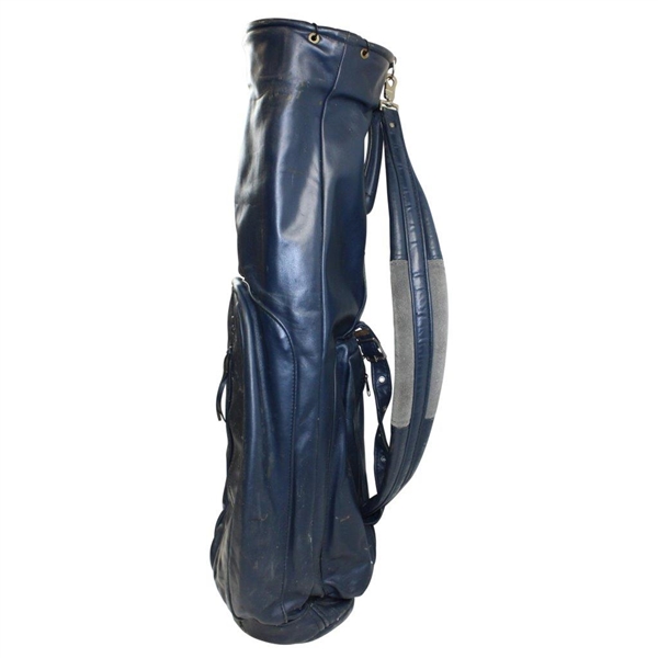 Win Padgett's Personal Navy USGA 1999 US Open Championship Rules Committee Leather Golf Bag