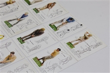 1939 Player's Cigarettes Complete Set of Twenty-Five (25) Golf Cards - Great Condition