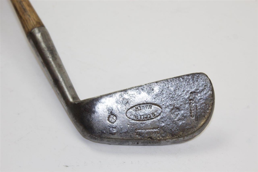 Vintage Forged J.G. Collins Maker Accurate Deep Line Face Mashie 15