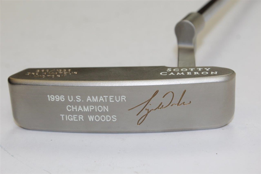 1996 Scotty Cameron US Amateur Champion 3rd Consecutive Amateur Win Ltd Ed Putter - Tiger Woods