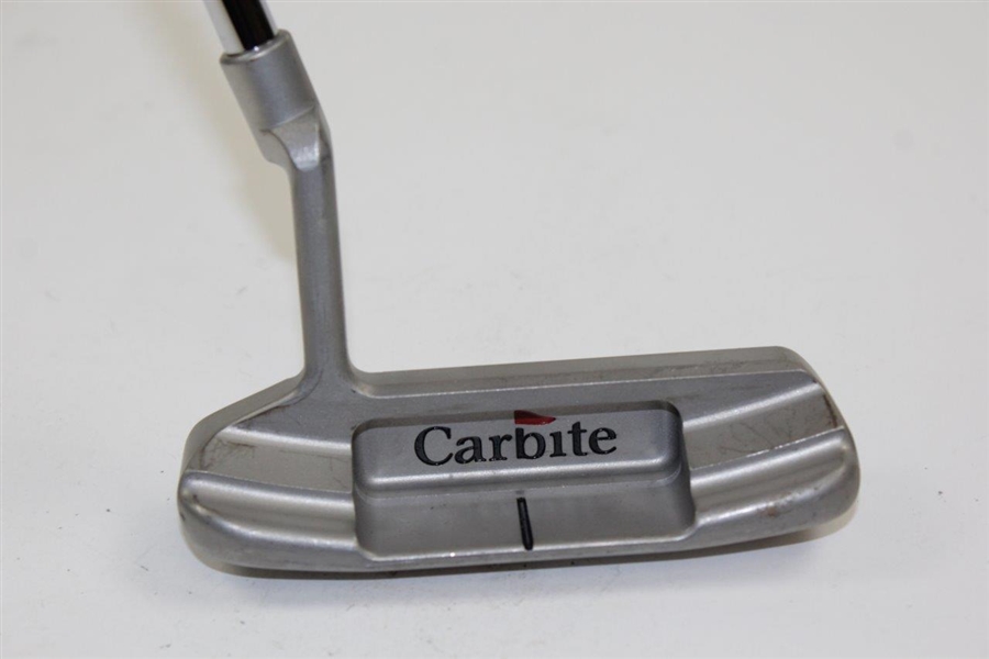 Greg Norman's Personal Used Carbite rh1 U.S.A. Milled 17.4 S.S. Billet Putter