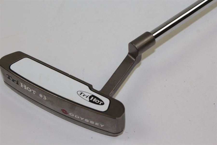 Greg Norman's Personal Used Odyssey Tri-Hot #3 Putter