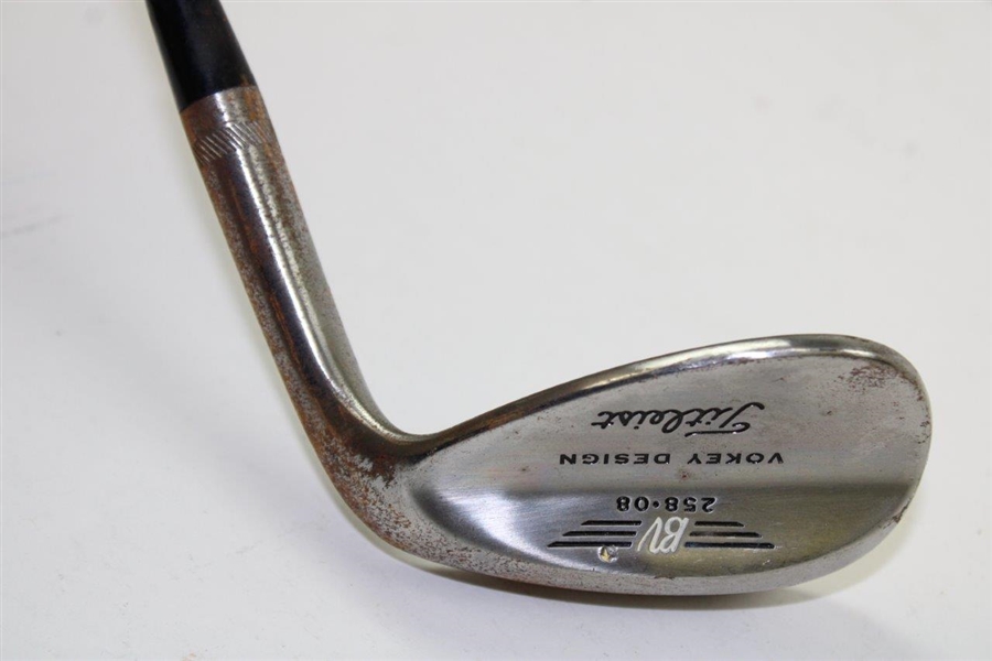Greg Norman's Personal Used Titleist 258-08 Vokey Design BV 58 Degree Wedge