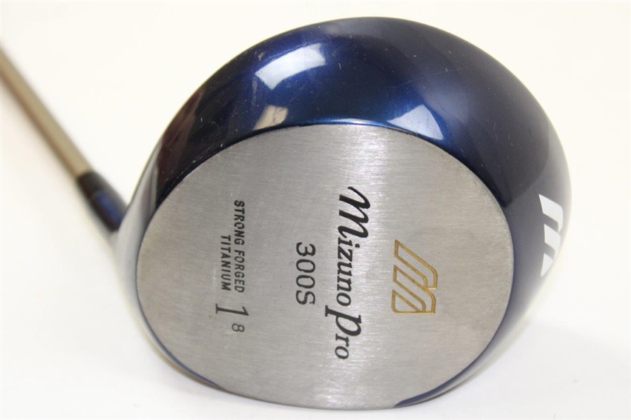 Greg Norman's Personal Used Mizuno Pro 300S Strong Forged Titanium 1 8 Driver