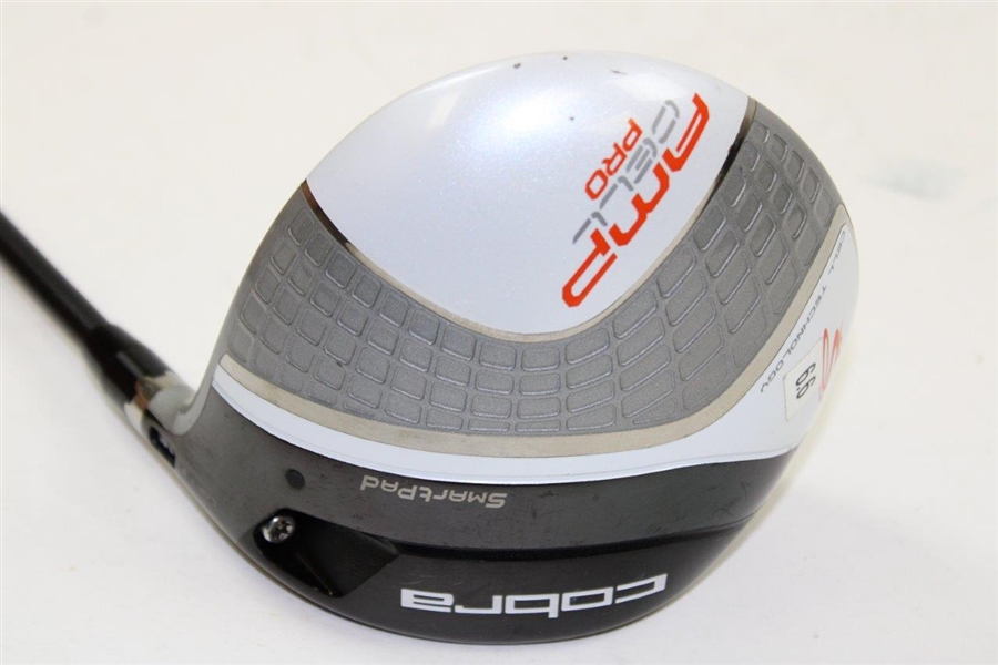 Greg Norman's Personal Used Cobra SmartPad Dual Roll AMP CellPro Driver - E9 Face Technology
