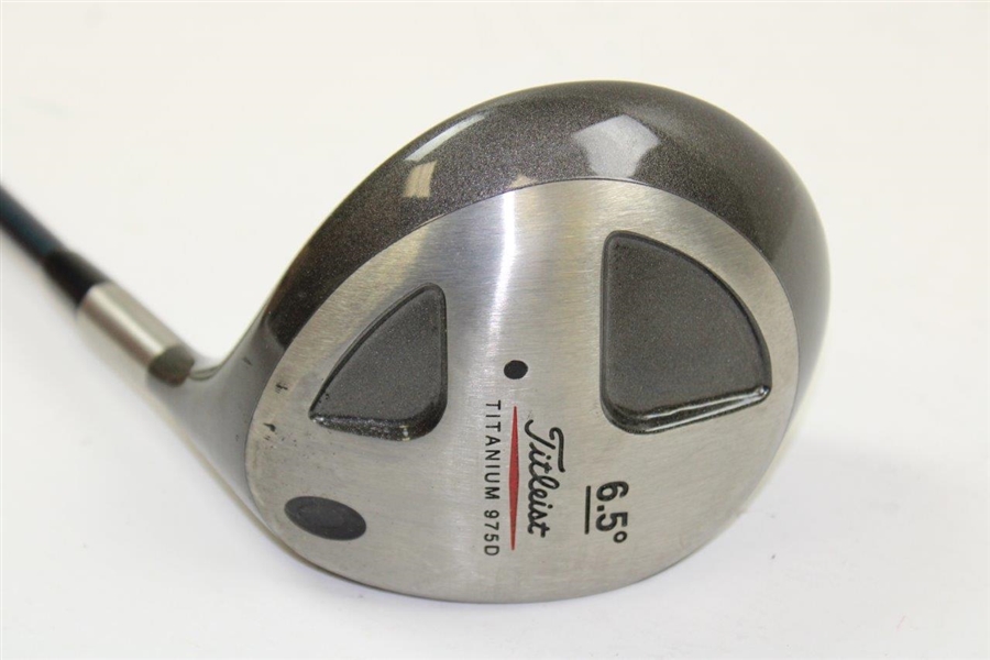 Greg Norman's Personal Used Titleist Titanium 975D 6.5 Degree Driver