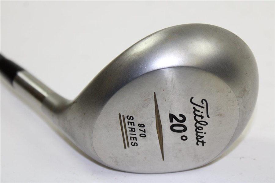 Greg Norman's Personal Used Titleist 970 Series 20 Degree Wood