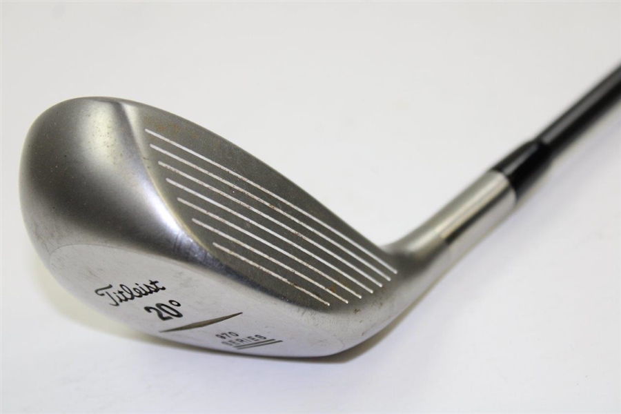 Greg Norman's Personal Used Titleist 970 Series 20 Degree Wood