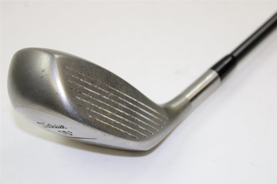 Greg Norman's Personal Used Titleist 970 Series 15 Degree Wood