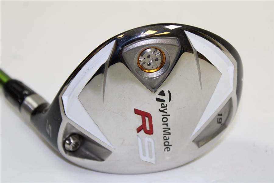 Greg Norman's Personal Used TaylorMade R9 FCT 19 Degree Wood