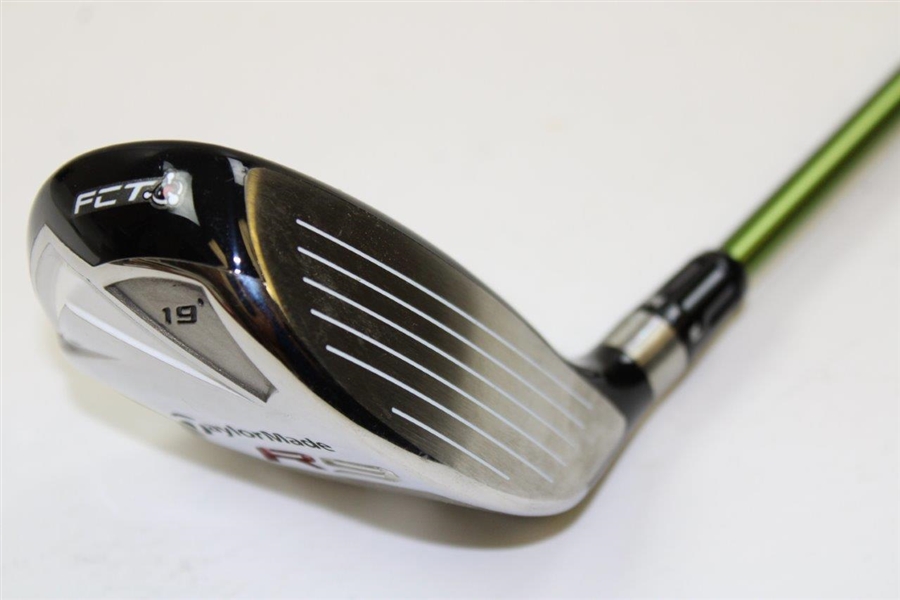 Greg Norman's Personal Used TaylorMade R9 FCT 19 Degree Wood