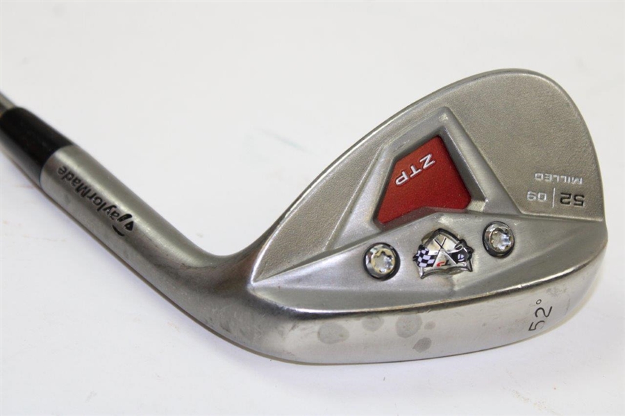 Greg Norman's Personal Used TaylorMade ZTP 52/09 Milled 52 Degree Wedge
