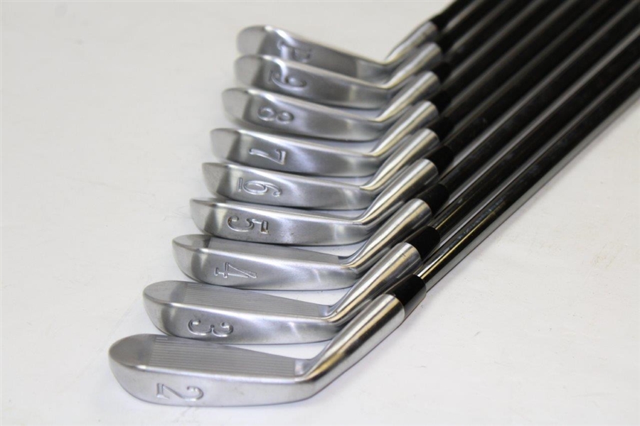 Greg Norman's Personal Used Set of Titleist Forged 'GN' Irons 2-PW