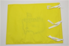 Lee Elder Signed Undated Masters Tournament Embroidered Flag JSA ALOA