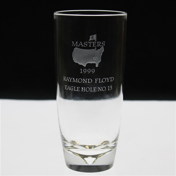 Ray Floyds 1999 Masters Tournament Hole No. 13 Steuben Crystal Eagle Glass