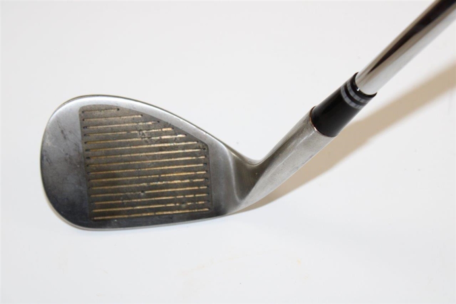 Jack Nicklaus' Personal Used 'IQ Insert' Wedge with His Clubmaker Jack Wulkotte's Signed Shaft Label