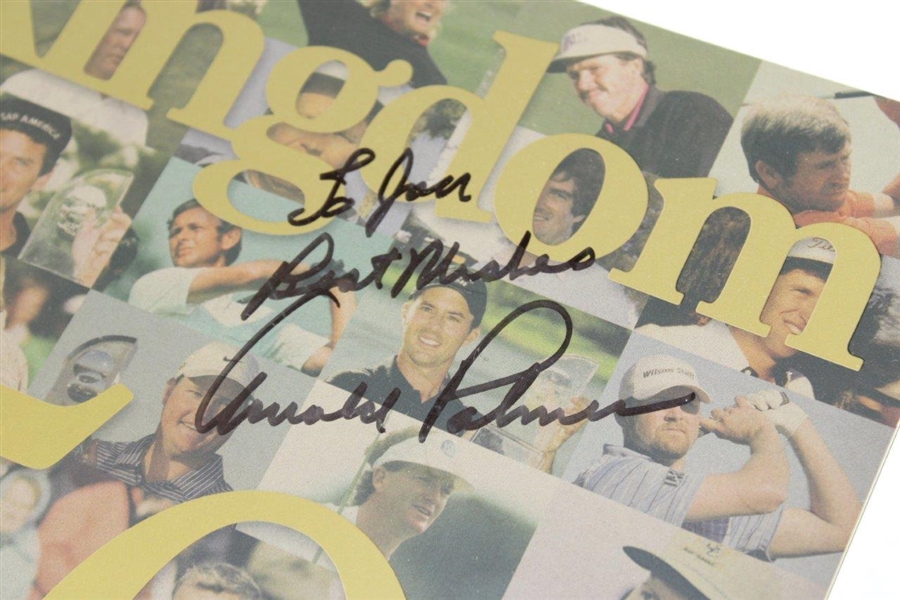 Arnold Palmer Signed 'Kingdom 50' Winter 2008 Magazine - Personalized JSA ALOA