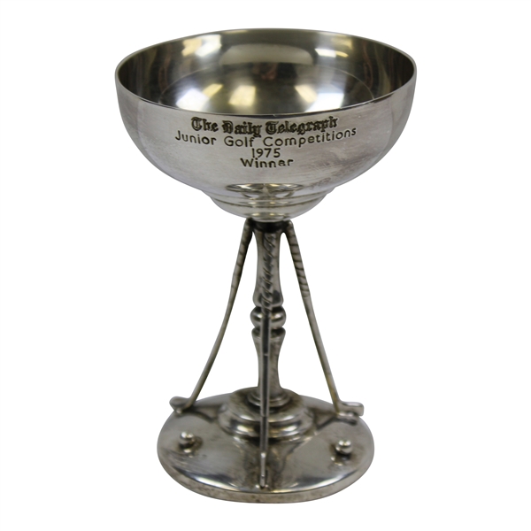1975 The Daily Telegraphs Junior Golf Competitions Winner Trophy/Cup