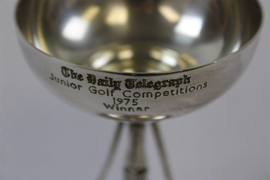 1975 The Daily Telegraphs Junior Golf Competitions Winner Trophy/Cup