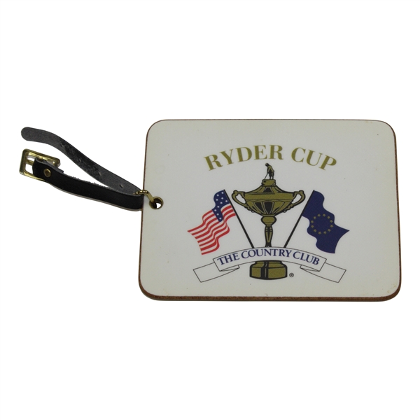 1999 Ryder Cup at The Country Club (Brookline) 'Clubhouse' Bag Tag