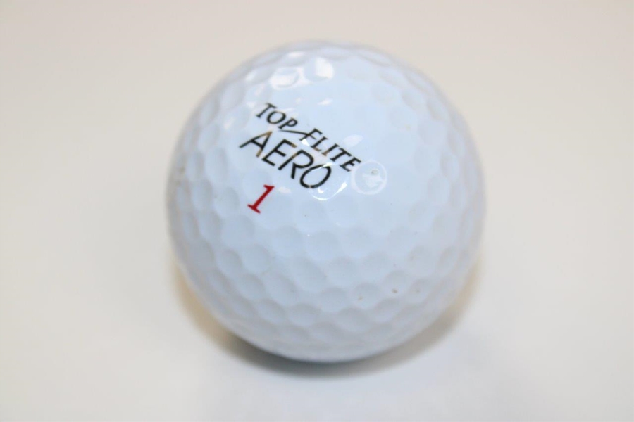 John Daly Signed Top-Flite AERO Logo Golf Ball JSA ALOA
