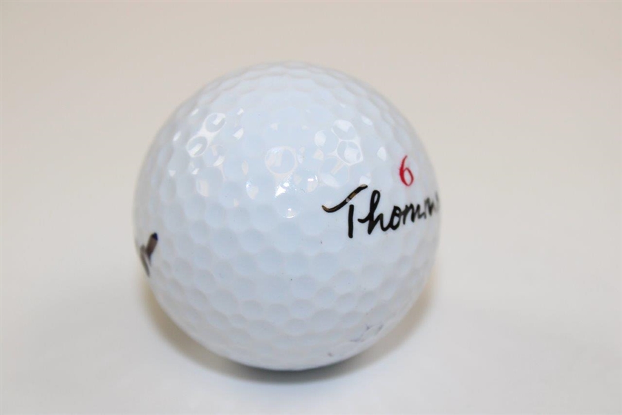 Peter Thomson Signed Personal Logo 'Thommo' 6 Golf Ball JSA ALOA