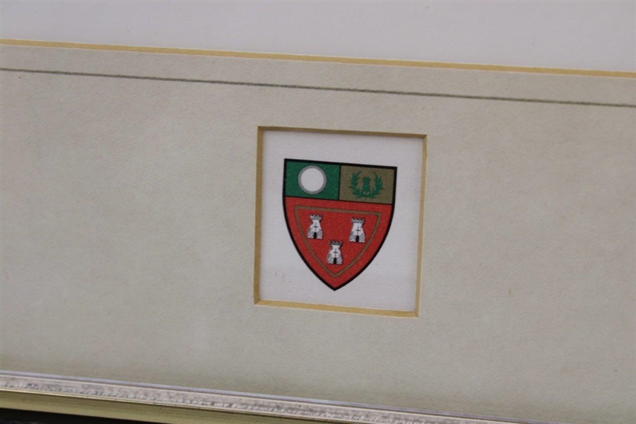 Royal Aberdeen Golf Club 'Balgownie Links' A.F. Morrice Limited Edition 3/100 Clubhouse - Framed