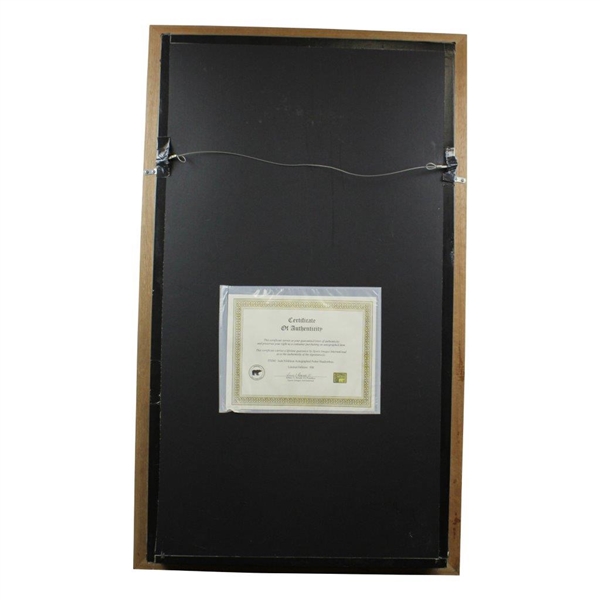 Jack Nicklaus Signed JN 01 Series Ltd Ed Putter with Golden Bear Hologram/Cert - Framed JSA ALOA
